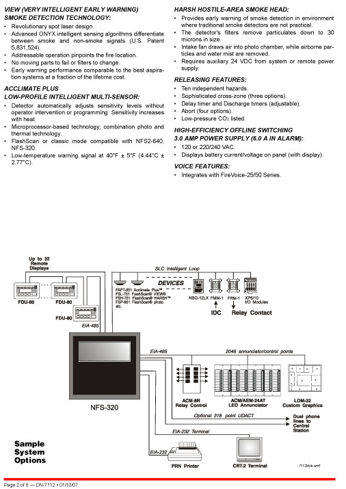Notifier Fire Alarm catalog